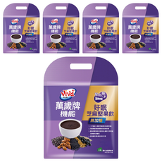 聯華 萬歲牌 機能好眠芝麻堅果飲 Set 8包, 無加糖, 30g, 5袋