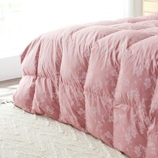 La Pomme 為仲冬重新花鵝被, 乾燥玫瑰色