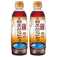 Sempyo 清朝鮮醬油, 500ml, 2個