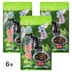 지도표성경 지도표 성경 돌미역, 40g, 6개