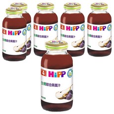 HiPP 喜寶 綜合黑棗汁 4個月以上, 200ml, 6瓶