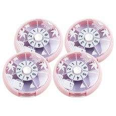 護立康 盒我去旅行 幸運旋轉藥盒 Lucky Push N Turn Pill Box, 4個