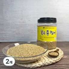 uncletak 裝在桶裡的炒全芝麻, 1kg, 2個
