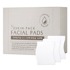 Dr.Banggiwon 1/2化妝棉, 160枚, 1盒