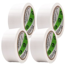 Shin Hung 棉質膠帶 48mm x 15m, 白色, 4個