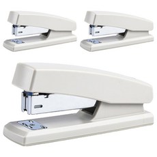 優良選品 簡約辦公用品 釘書機, 白色, 3個