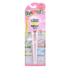 Edison 愛迪生 巴士學習筷 適用年齡24個月以上, Lani 粉色, 1雙
