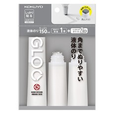 KOKUYO 國譽 GLOO方形膠水 強黏3入組, 50ml, 1組