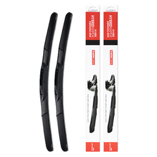 ruzen Acmo 混合式鍍膜雨刷 駕駛座 + 副駕駛座 2件組, 參考內文