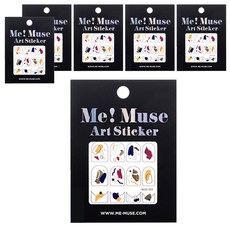 Me Muse 美甲裝飾貼紙 DIY造型貼紙, 阿拉丁 M3D005, 6包