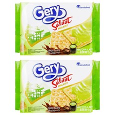 Gery 芝莉厚醬餅乾 抹茶&巧克力, 144g, 2包
