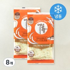 어설랑 THE 하얀 매운 사각 어묵 (냉동), 320g, 8개