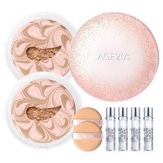 AGE20'S 閃光盒 + 補充裝 12.5g x 2p + 安瓿 10ml x 4p, 粉米色(23號), 1組