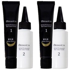 SnowIOU 樹飛雪 髮學院健康植萃護髮染髮霜-寶石黑 添加植物精華 保護頭皮, 2個