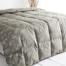 리플라워 강추위용 구스 이불, 다크그레이