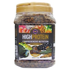 UP AQUA 雅柏 沉底型高蛋白營養飼料, 1罐, 2L
