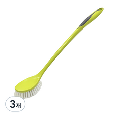 솔앤소울 長款清潔刷, 3個, 萊姆