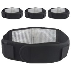 바디메딕 발열 허리보호대 블랙, 4개