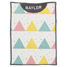 BAYLOR 寵物涼感冰絲面睡墊床窩/涼感墊, 幾何款 多色, 1個