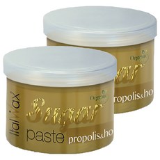 Italwax ​義朵熱蠟 蜜糖蜂膠蜂蜜熱蠟, 2個, 750g