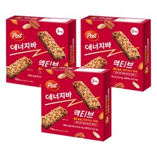 포스트 에너지바 액티브 3p, 135g, 3개