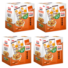 ViVa 萬歲牌 綜合纖果, 精選果乾及堅果 綜合營養 一包到位, 4盒