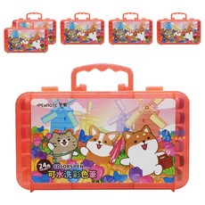 PENROTE 筆樂 第2代 柴語錄水洗彩色筆 24色 DPG8037, 粉紅色, 6盒