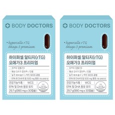 Body Doctors Hypercell rTG Omega-3 頂級 29.7g, 2個, 30錠