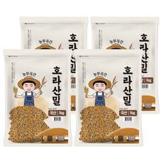 농부곡간 국내산 호라산밀, 1kg, 4개