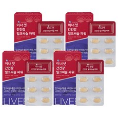 이너셋 간건강 밀크씨슬 파워, 4개, 30정