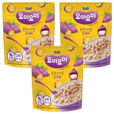 요미요미 튼튼시리얼, 100g, 3개, 고구마