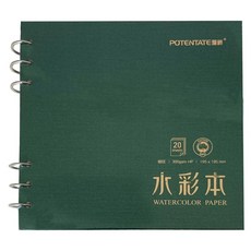 POTENTATE 遵爵 水彩作品集 Z4920871 細紋 20張, 1本