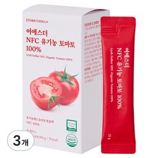에스더포뮬러 여에스더 NFC 유기농 토마토 100%, 3개, 350g 3개, 350g