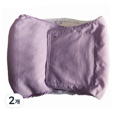 딩동펫 강아지 방수 매너벨트 퍼플, 특대형, 1개입, 2개