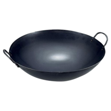 日旭 雙耳鐵鍋, 6m, 黑色, 1個