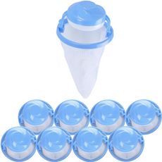 Narwell 龍捲風洗衣機濾網, 藍色, 9個