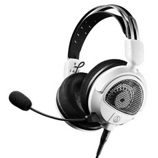 audio-technica 鐵三角 遊戲專用開放式耳機麥克風組 原廠保固, ATH-GDL3 WH, 白色