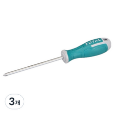 토탈툴스 TOTAL 자석 십자 드라이버 PH 2 x 125 mm, 3개