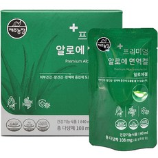 jejufarm 優質蘆薈凝膠 14包, 840ml, 1盒