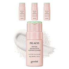 구달 피그애씨드 펩타이드 스킨부스터 파우더클렌저, 50g, 4개