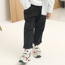 KIDSCODI 兒童款修身水洗棉褲