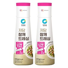 清淨園 低糖芝麻沙拉醬, 310g, 2個