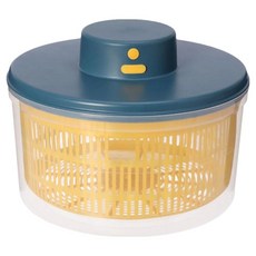 全自動電動蔬菜脫水籃 藍色 22 x 16cm, 1個