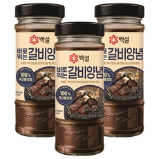 CJ BEKSUL 白雪 排骨調味料, 480g, 3個