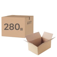 comet 快遞紙箱, 米色, 280個