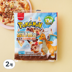 삼립 포켓몬 망나뇽의 불고기 포카치아 피자, 110g, 2개, 1개입 110g, 2개, 1개입