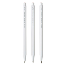 KOKUYO 國譽 enpitsu sharp 六角自動鉛筆 白色, 0.9mm, 3支