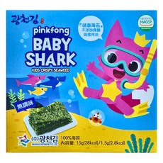 廣川海苔 碰碰狐 無調味海苔, 純粹原味, 無添加鹽, 不添加食用油, 無調味, 15g, 1盒