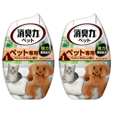 ST 雞仔牌 部屋消臭力 花香 除寵物異味 強力消臭 寵物專用, 400ml, 2瓶