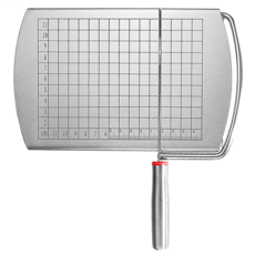 上手家居 起司切片器 附刻度標示 不鏽鋼材質 輕鬆切割起司奶油, 1個